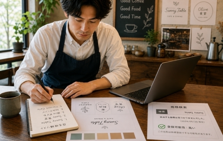飲食店の商標調査とは？店舗名・ブランド名の調べ方と登録方法を解説