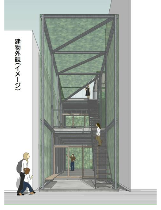 新丸子駅 徒歩1分〈1階・テラス付き〉2023年3月竣工　スケルトン物件 【飲食可】 (81769)
