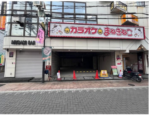 武蔵小金井駅徒歩２分、人通り多いメイン通りで飲食店可能店舗！重飲食可能 (105461)