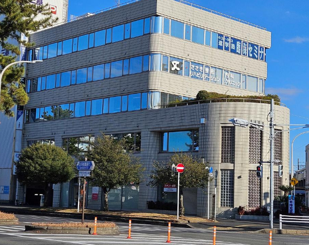 稲毛海岸駅 徒歩1分 海浜松風通り沿い 1F-2F一括貸し スケルトン物件【飲食不可】 (125469)