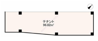 ■羽沢横浜国大駅 徒歩6分 現況:その他 その他居抜きなど物件 【飲食不可】 (139067)