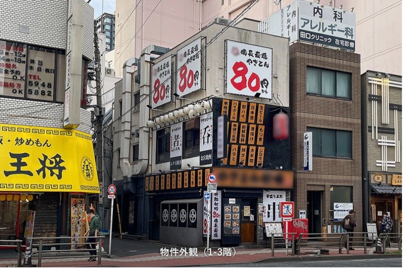 山手線五反田駅より徒歩4分、ソニー通り沿いの居酒屋居抜き店舗 (140543)