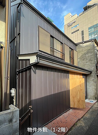 北千住駅 徒歩4分 駅チカの隠れ家立地 1-2F一棟貸し店舗物件 【飲食可】 (140778)