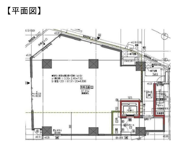 ■亀有駅 徒歩3分 スケルトン物件 【重飲食可】 (140796)