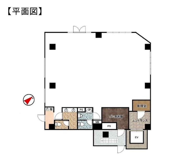 ■池袋駅 徒歩6分 現況:事務所仕様【何業相談/※飲食はカフェ程度】 (140821)