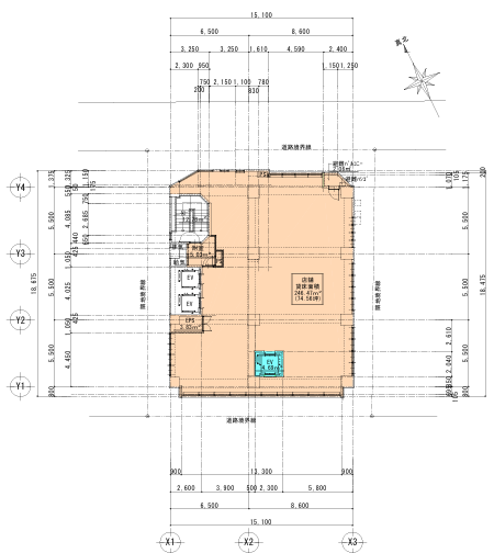五反田駅 徒歩1分 2025年8月竣工新築 2Fスケルトン物件 【重飲食可】 (143027)
