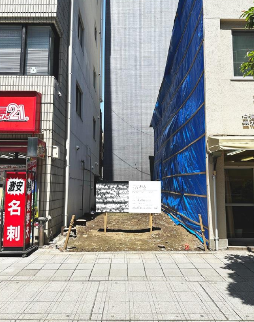 小伝馬町駅 徒歩1分 2025年6月竣工 江戸川通り沿い 1-2F一棟貸店舗物件【飲食可】 (143620)