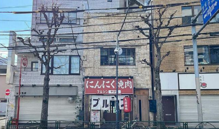 中野駅北口 徒歩7分 早稲田通り沿い 2F鉄板焼き居抜き物件 【重飲食可】 (154922)