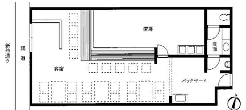■平塚駅 徒歩6分 現況:中華料理店居抜き物件 【業種相談】 (155711)