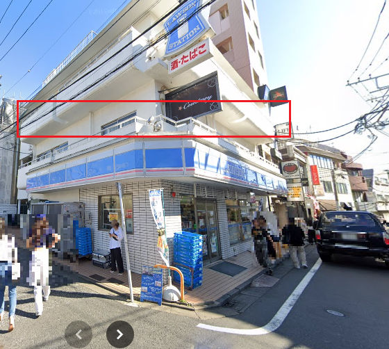 西口(南側)目の前!1階コンビニエンスストア! (156274)