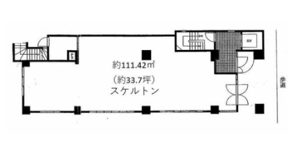■阪東橋駅 徒歩4分 スケルトン物件 【飲食不可】 (162050)