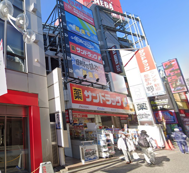 所沢駅 徒歩1分 所沢プロペ商店街 3Fスケルトン物件 【飲食可】 (162152)