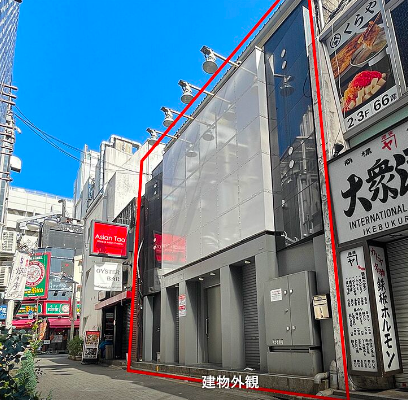 池袋駅東口より徒歩3分！サンシャイン通り至近の1階店舗！ (166753)