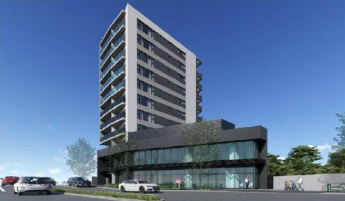 外苑前駅 徒歩7分 新築スケルトン物件 【重飲食可】専用看板応相談/ 前面ガラス張り/ 看板取付スペースあり (170273)