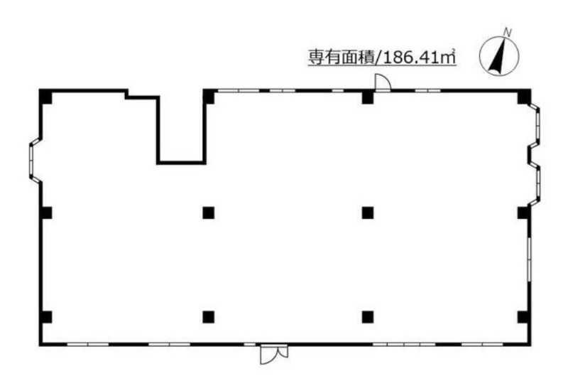 ■八潮駅 徒歩16分 スケルトン物件 【飲食不可】 (172633)