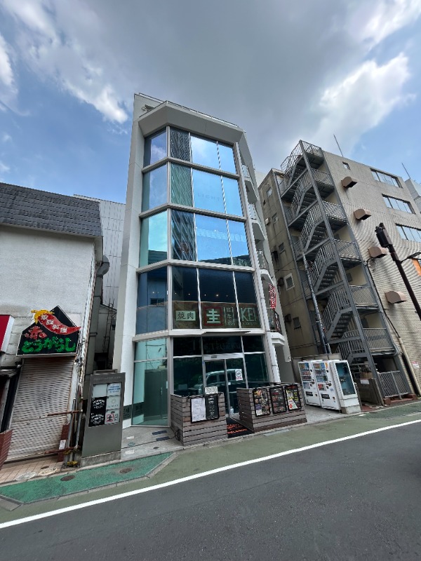 【京成八幡駅 徒歩2分】【5F約15坪】前面ガラス張りオシャレな築浅デザイナーズビル！！！ (172928)