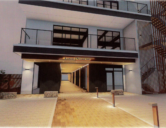 吉祥寺駅 徒歩2分 2025年末竣工予定 1F-店舗5区画 スケルトン物件 【飲食可】 (173200)