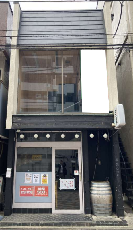 【UT0912】駅徒歩1分!オズ通り側の歓楽街1棟物件!　設備充実·視認性◎居酒屋居ぬき! (173250)