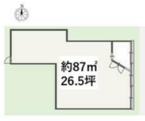 亀戸駅 徒歩5分 スケルトン物件 【飲食不可】前テナント：ファッション・雑貨 (162793)
