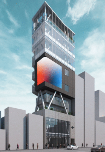 明治神宮前〈原宿〉駅 徒歩1分 新築・駅前・スケルトン物件 【重飲食可】原宿のランドマークとなる、超大型マルチビジョン (173443)