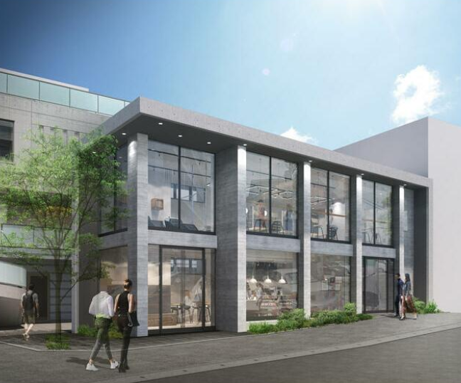 広尾駅 徒歩1分 スケルトン物件 【飲食相談】新築１棟貸し！2Fのみでも募集中です。詳細・業種等はお気軽にご相談下さい！ (164290)