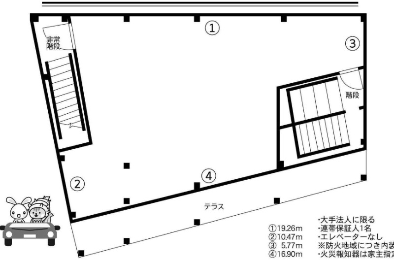 町田駅徒歩2分　飲食可 (174724)