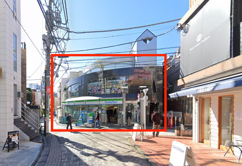 明治神宮駅２分４７坪１階！神宮前の人気商業エリア！サービス店舗・物販店舗相談【美容室、飲食不可】 (174845)