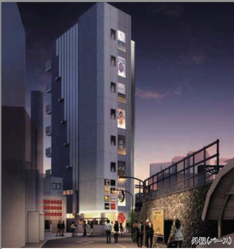 JR代々木駅東口徒歩1分！1階路面店舗！天井高3.5メートル（躯体） (176224)