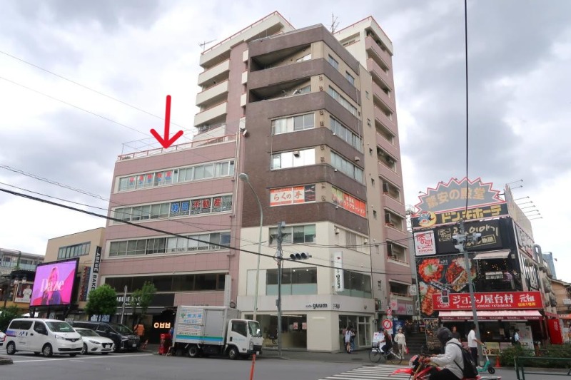 ◆新大久保駅徒歩７分◆イケメン通り角地◆職安通り／ドン・キホーテ新宿店近く◆美容系サロン・教室他ご相談可◆看板設置可 (176860)