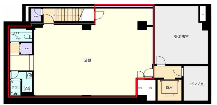 【業種相談/飲食不可】人形町駅 徒歩1分 スケルトン物件 地下2階 サービス・物販店舗などに最適 (177211)