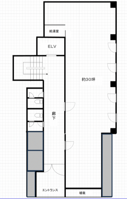 ▼▼☆神田駅 徒歩3分 スケルトン物件 【飲食不可】☆▼▼ (177566)