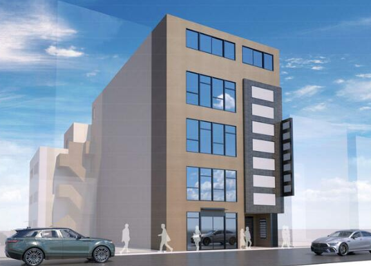 板橋駅 徒歩1分 　旧中山道沿い　駅近店舗　5階　2026年4月完成予定新築 (178330)