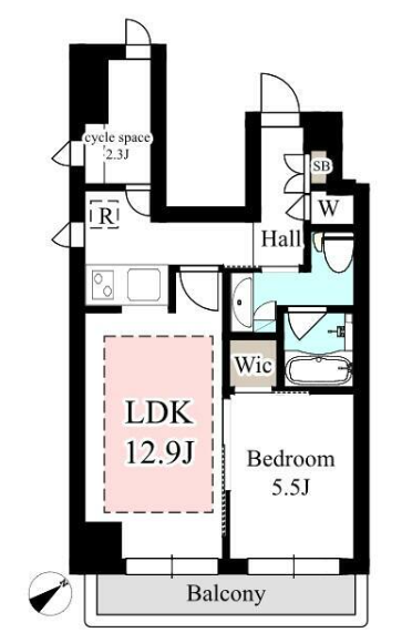 ▼▼☆日本橋駅 徒歩3分 住居居抜き物件 【飲食不可】☆▼▼ (179030)