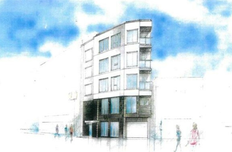 中野駅 徒歩6分 中野五差路角 2025年12月新築 2Fスケルトン物件 【軽飲食可】 (179520)