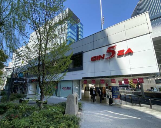 有楽町駅 徒歩3分 銀座ファイブ 1F〈128区画〉スケルトン店舗 【飲食不可】 (179869)