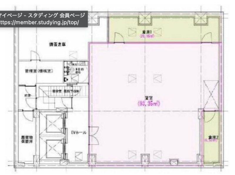 新富町駅 徒歩2分 【飲食相談可】 (180039)