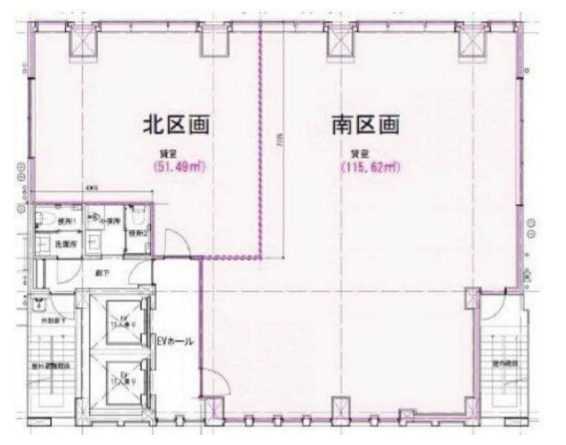 新富町駅 徒歩2分 スケルトン物件 【飲食不可】 (180040)