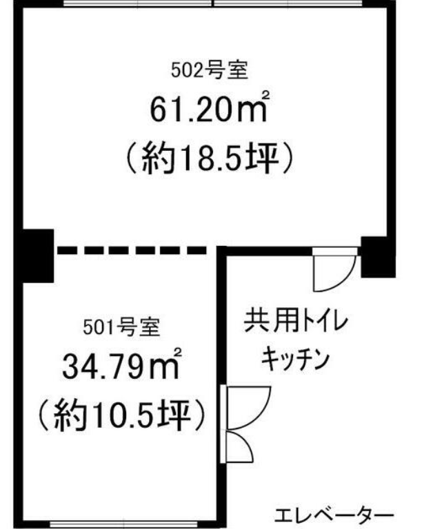 【KKM1113】川崎駅徒歩10分圏内！共用部に水回りあり！室内事務所使用！ (180792)