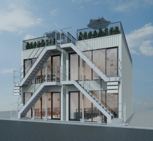 八王子駅 徒歩1分 2026年1月竣工 1号棟 2F〈201号室〉スケルトン物件【飲食可】 (180934)