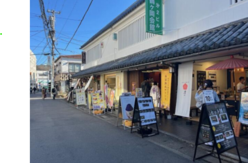 【UY1117】鎌倉駅徒歩4分。1階路面店。飲食相談可能。賃料34.65万円。人気エリアな為、お早目に連絡をくださいませ (181257)