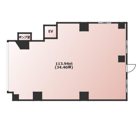 ■西葛西駅 徒歩5分 スケルトン物件 【軽飲食可】 (181870)