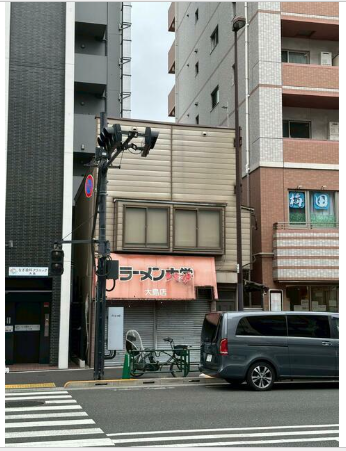 大島駅 徒歩3分 現況:ラーメン 飲食居抜き物件 【重飲食可】深夜営業可能 (183763)
