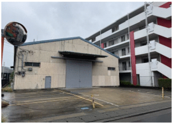 【FH1210】武蔵新庄10分　約200坪平屋倉庫　前面駐車場有　検済無の為用途変更困難 (184299)