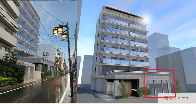 奥沢駅 徒歩3分 新築1階路面店 【業種相談】 (185443)