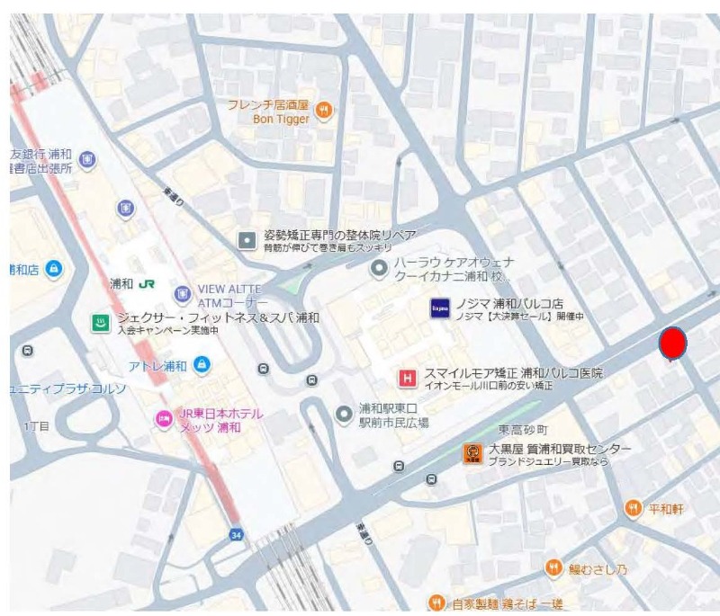 浦和駅 徒歩5分 スケルトン物件 【業種相談】焼肉、ラーメンなど飲食店の中でも重いものは不可。エレベーター無し (185580)