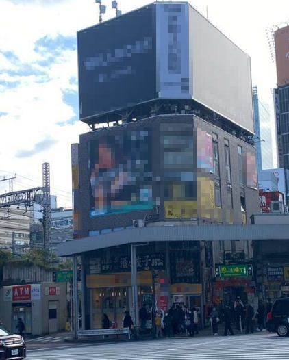 新宿駅 徒歩1分 思い出横丁入口 1-4F一棟貸し物件 【飲食可】 (185910)