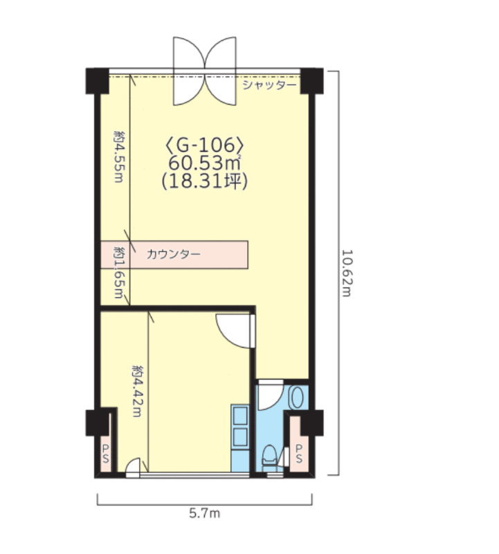 【軽飲食相談可】めじろ台駅徒歩2分 造成住宅地を背負う商業ビル 視認性◎！ (186765)