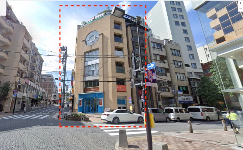 美容室居抜き！麻布十番パティオ角地です！メゾネット店舗（室内階段あり） (187044)