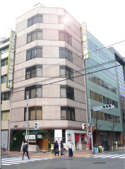 御成門徒歩4分・新橋徒歩6分｜角地ビル3階・約17.4坪｜事務所・店舗可 (188969)