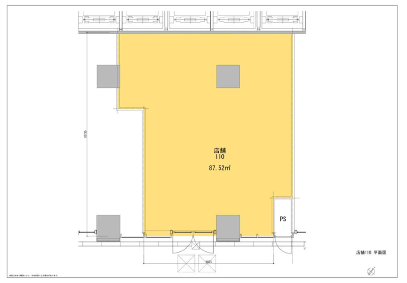 月島駅 徒歩3分 スケルトン物件 【重飲食可】 (191613)